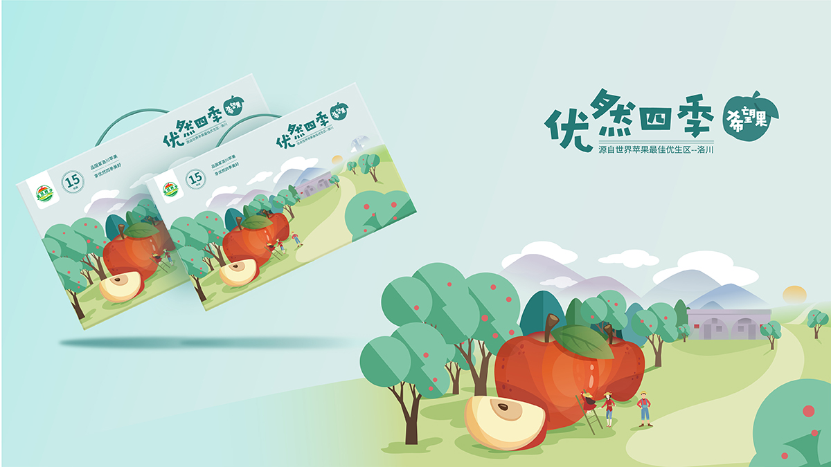 武漢包裝設(shè)計(jì)，水果包裝設(shè)計(jì)，農(nóng)產(chǎn)品包裝設(shè)計(jì)